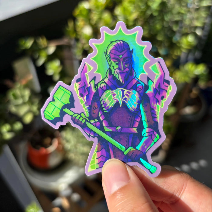 Ketheric Thorm Holographic Sticker