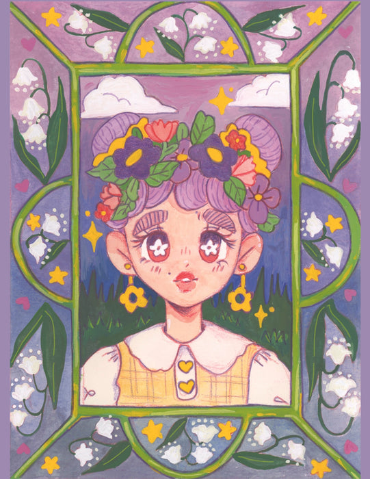 Lily Portrait (4x5)