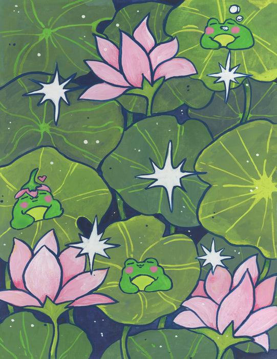 Lily Pond (4x5)