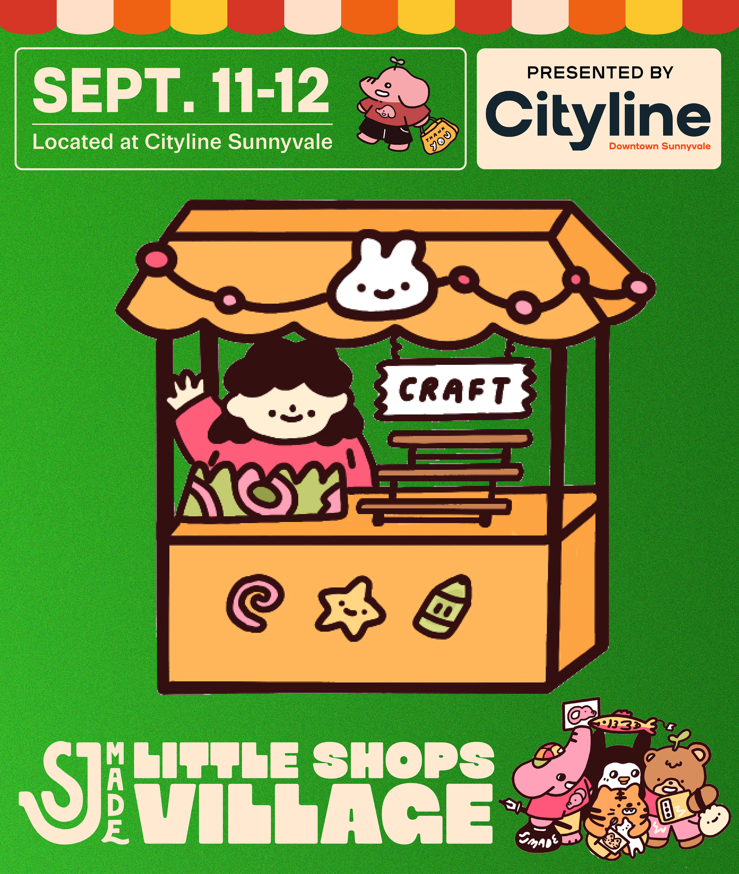 Apply to Vend at SJMADE Little Shops Village (September)