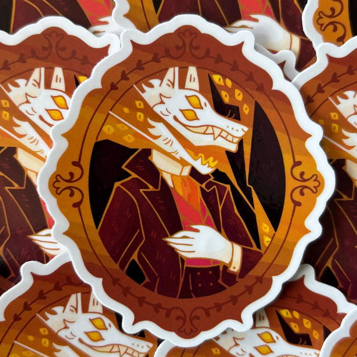 Nightmare Portrait Sticker