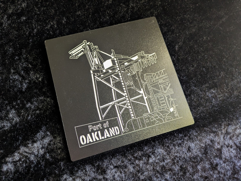 Oakland Crane Plaque