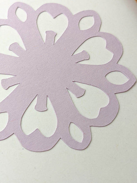 Sakura Purple | Handmade Card Set