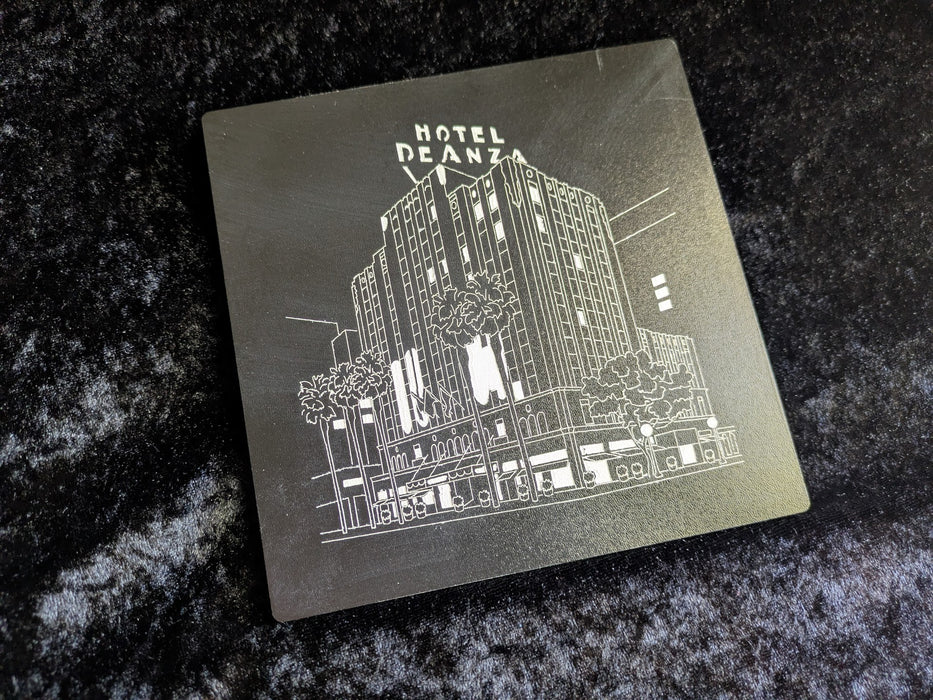 San Jose Hotel De Anza Plaque