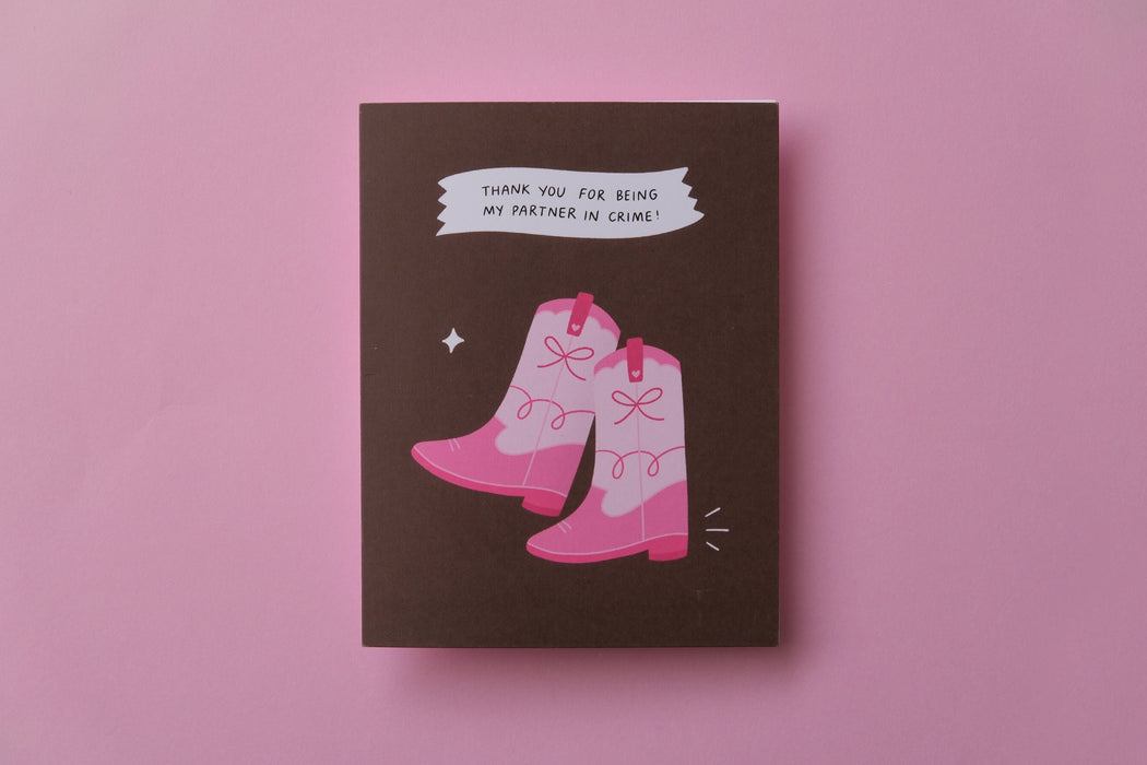 Partner in Crime Card