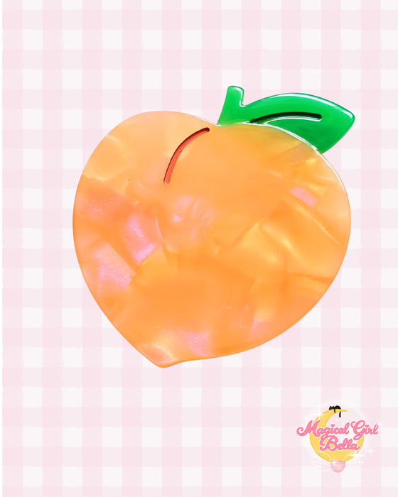 Peach Hair Clip