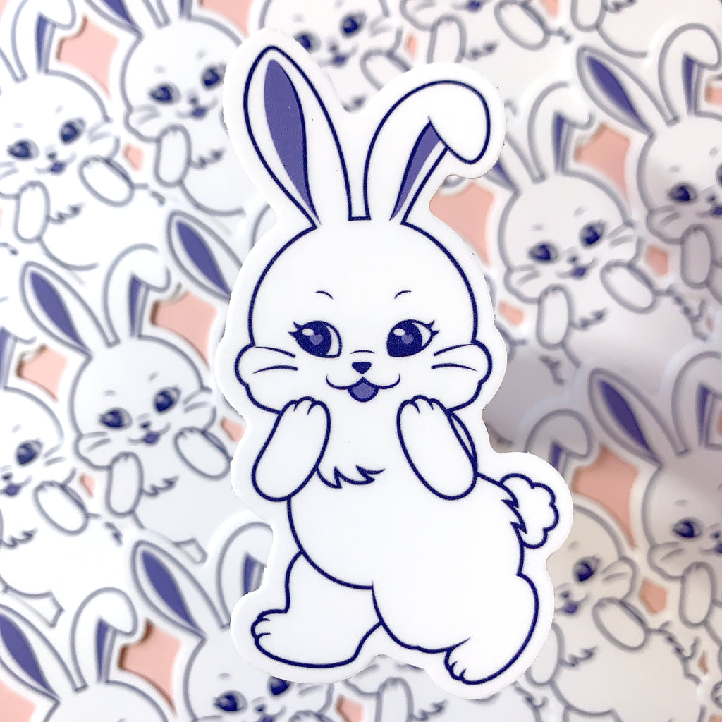 WATERPROOF] NEWJEANS Bunny Tokki Vinyl Sticker Decal — San José Made