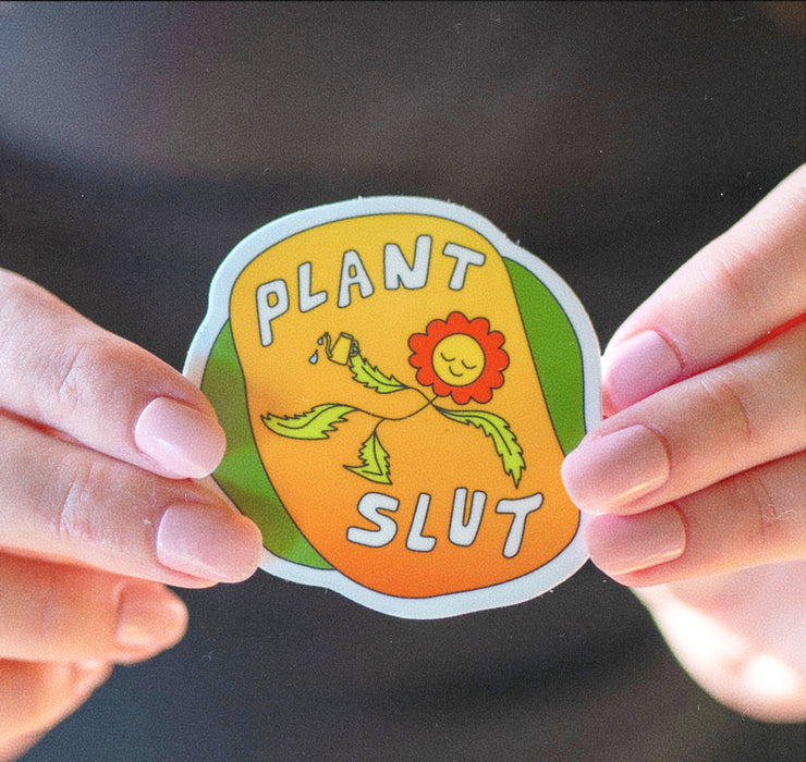 Plant Slut Sticker