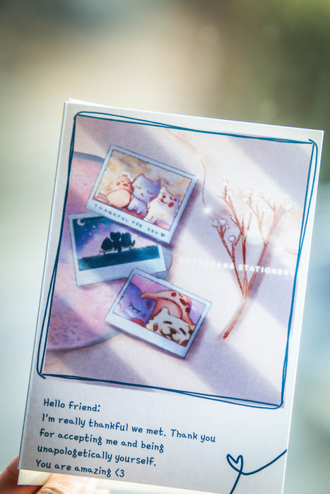 Polaroid Friends Greeting Card