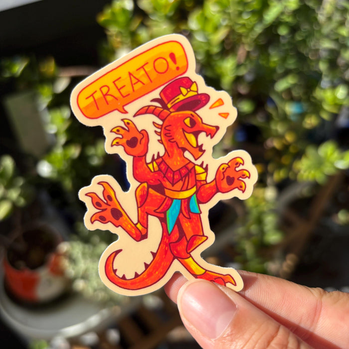 Popper the Kobold Sticker