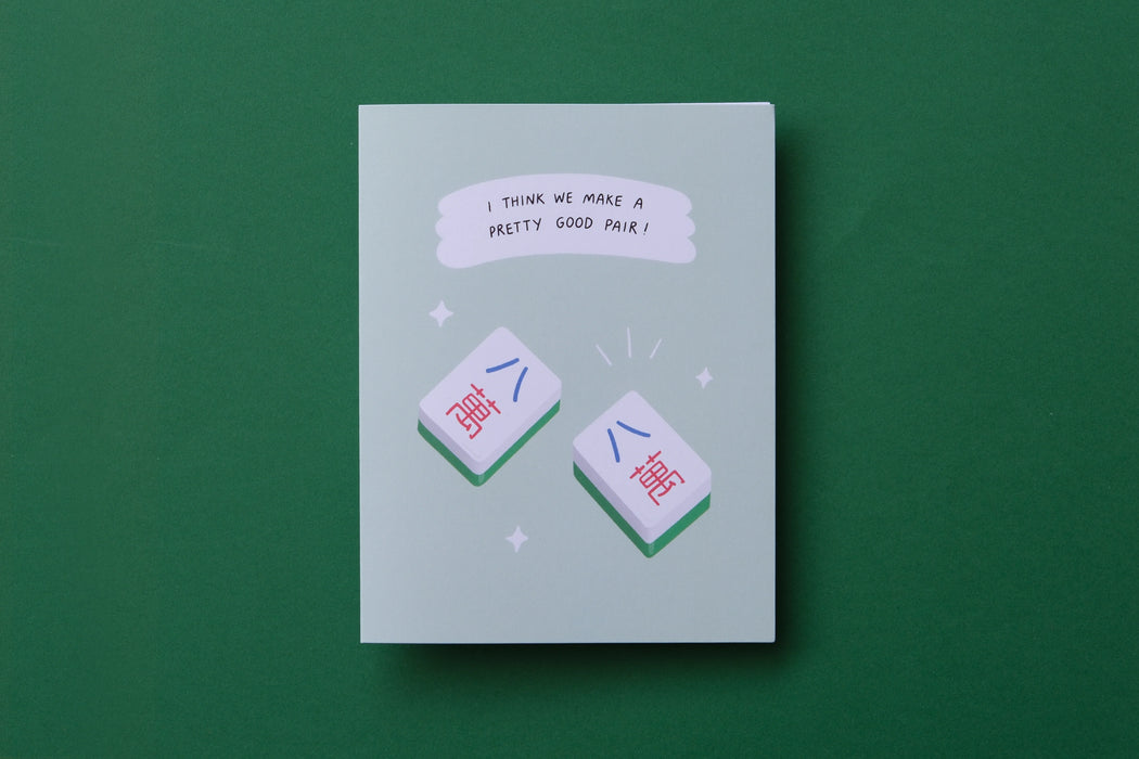 Pretty Good Pair Mahjong Card