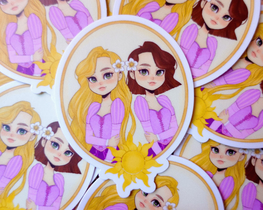 Punzie Sticker