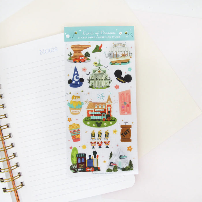 Land of Dreams Sticker Sheet