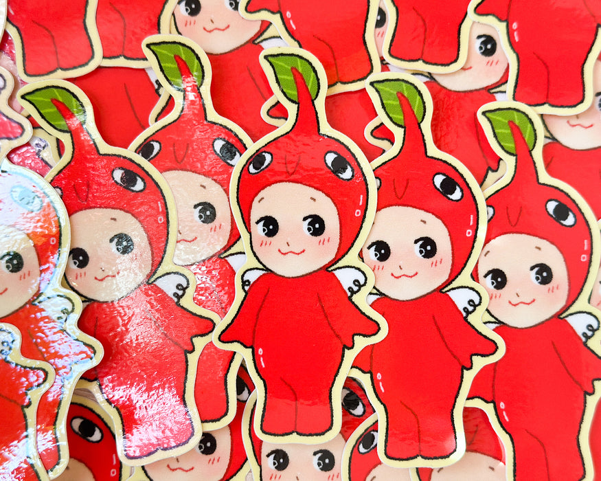 Red Pikmin Sonny Angel Sticker