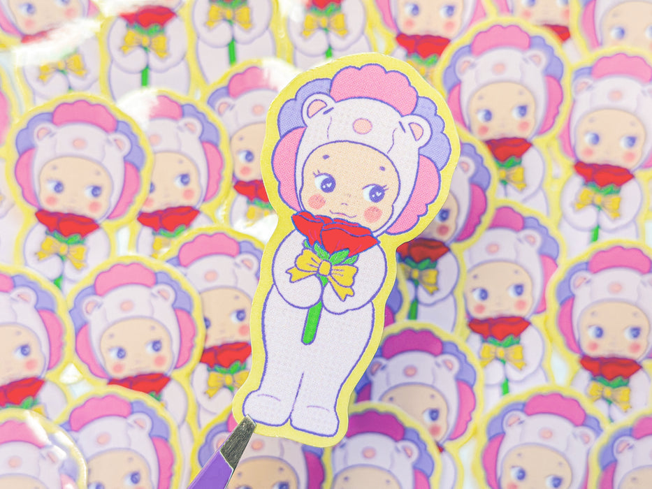 Red Rose Sonny Angel Sticker