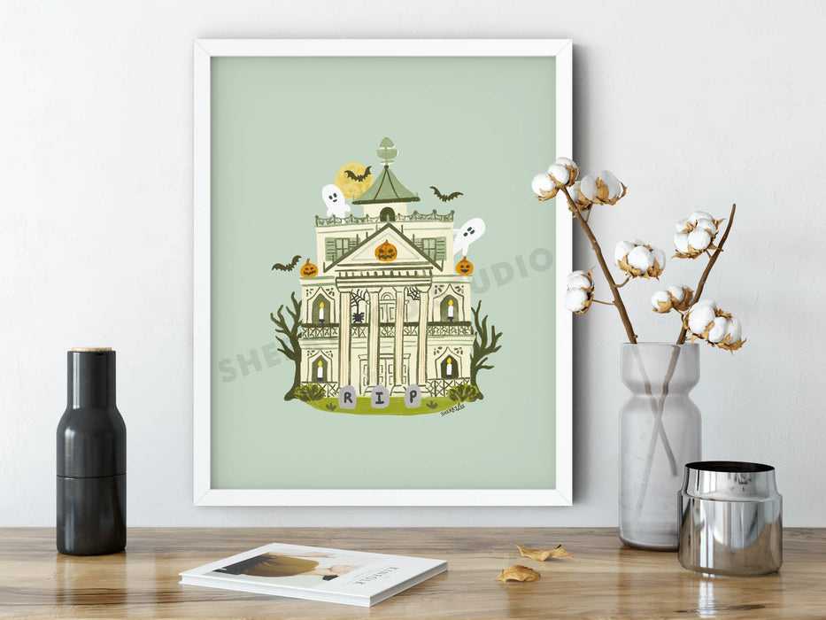 Haunted Mansion Print