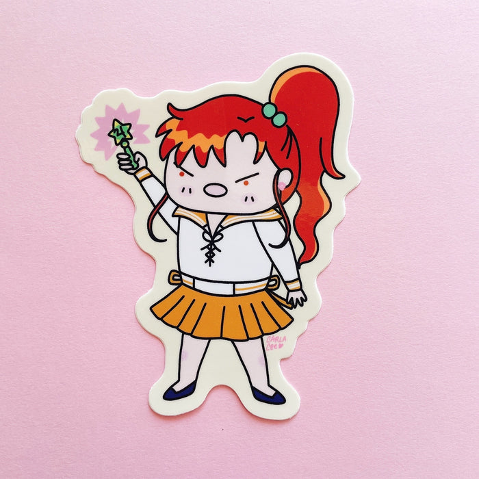 Sailor Jupiter Makoto Transform Sticker