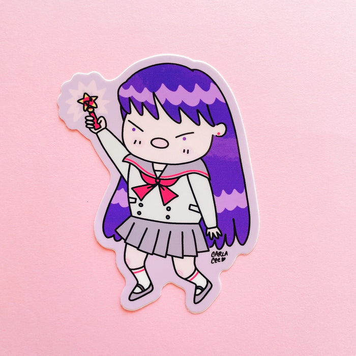 Sailor Mars Rei Transform Sticker