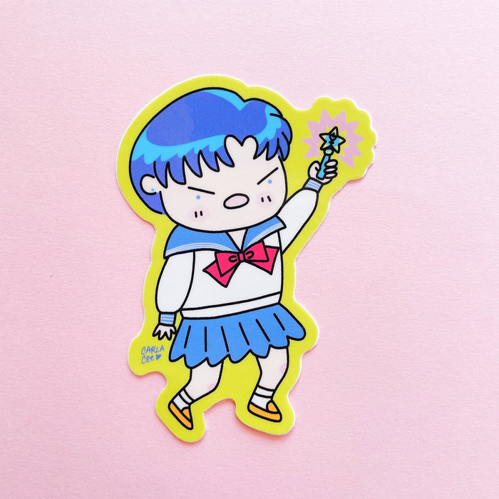 Sailor Mercury Ami Transform Sticker