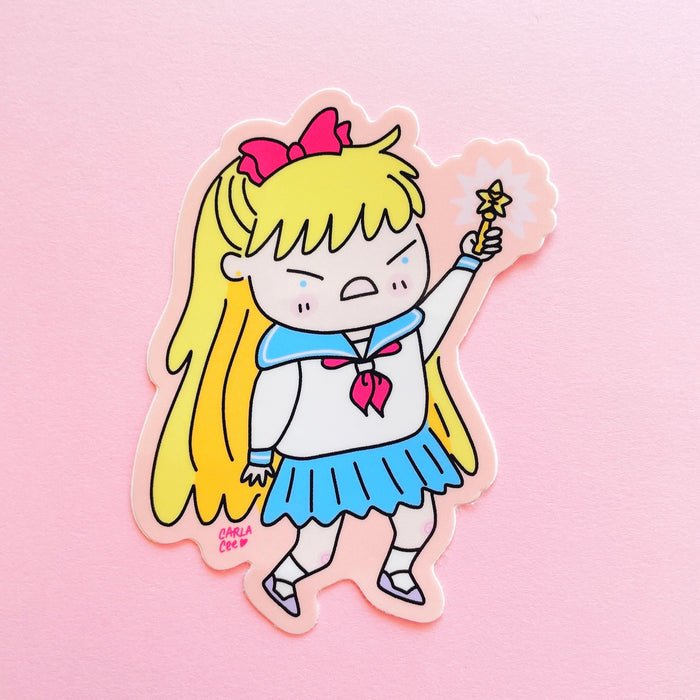 Sailor Venus Minako Transform Sticker