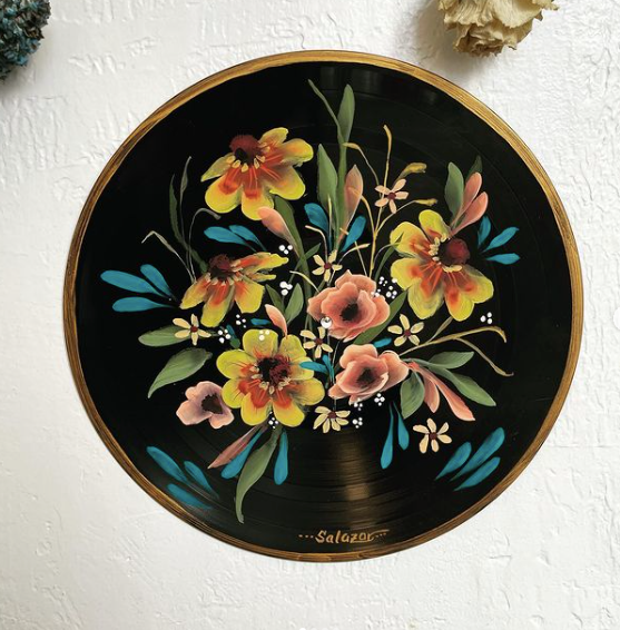 Hand Painted LP Records