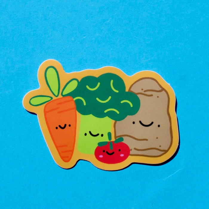 Veggie Buds Sticker