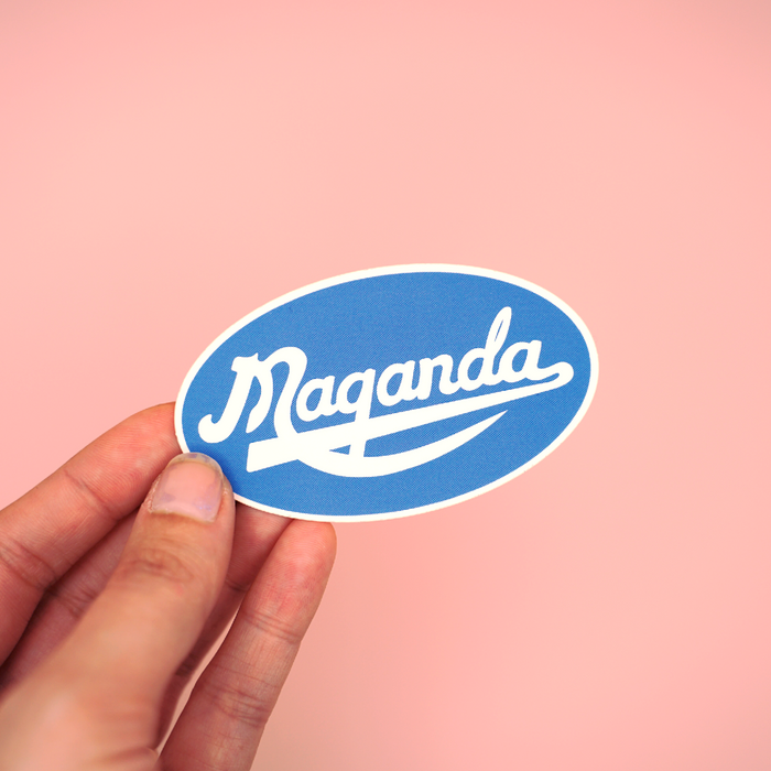 Maganda Magnolia Filipino Vinyl Sticker