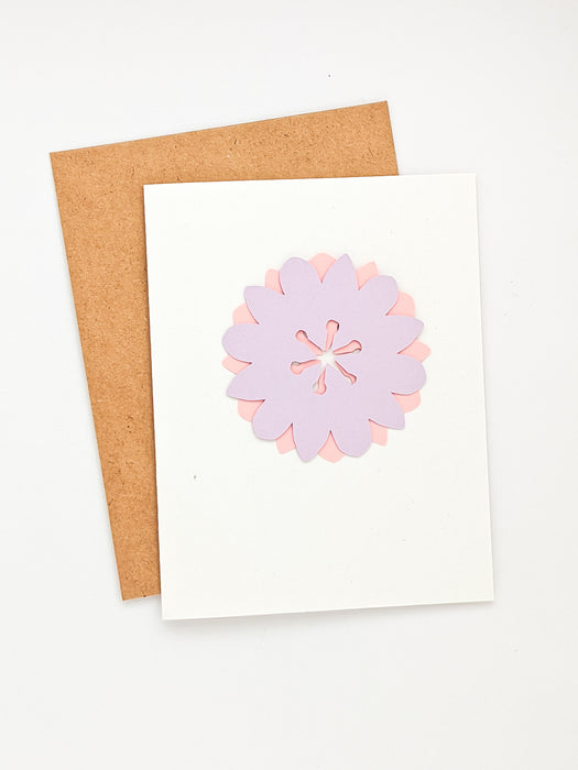 Sakura Purple 2 | Handmade Card Set