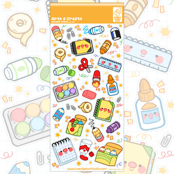 Sticker Sheet - Arts & Crafts