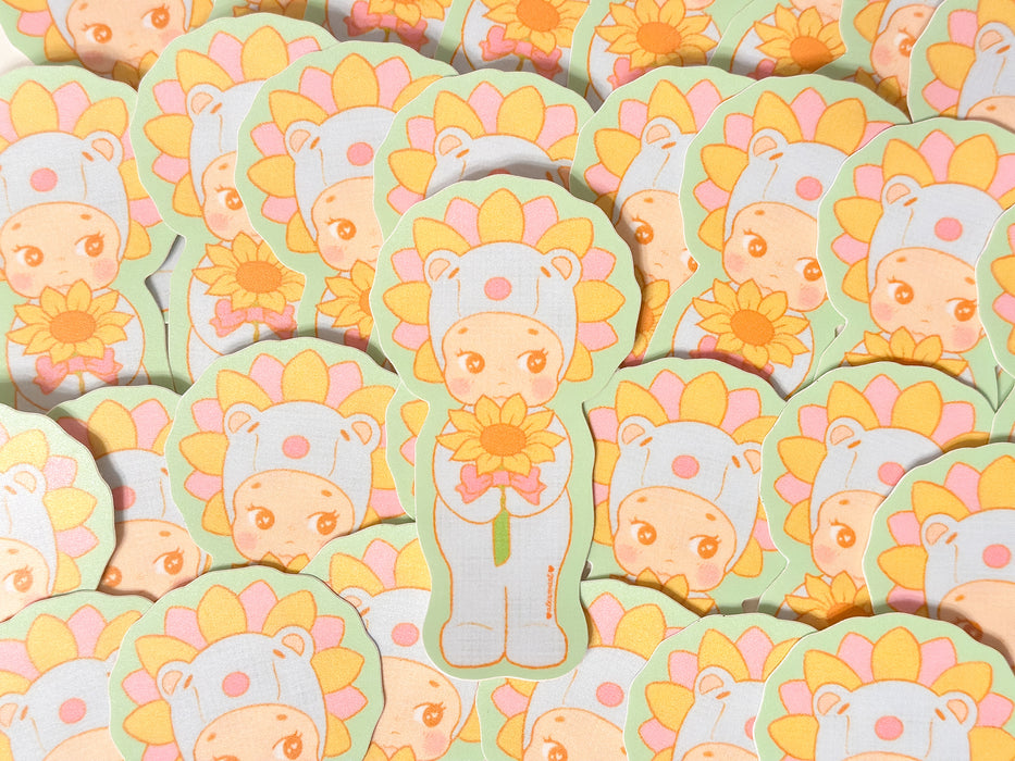Sunflower Sonny Angel Sticker