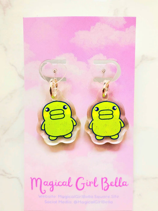 Tama Earrings - Green Guy