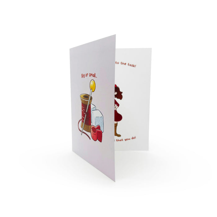Thank You Card - Arietty - Big or Small