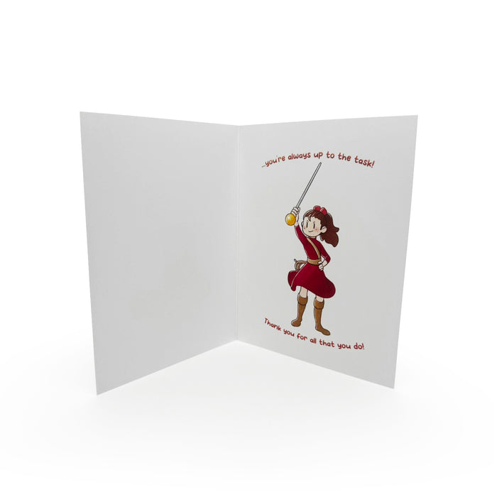 Thank You Card - Arietty - Big or Small