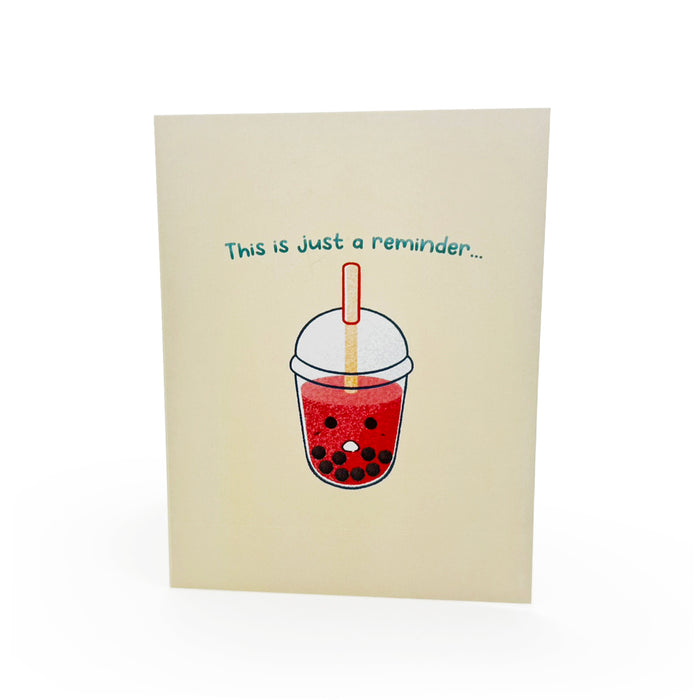 Thank You Card - Boba - Best-Teas