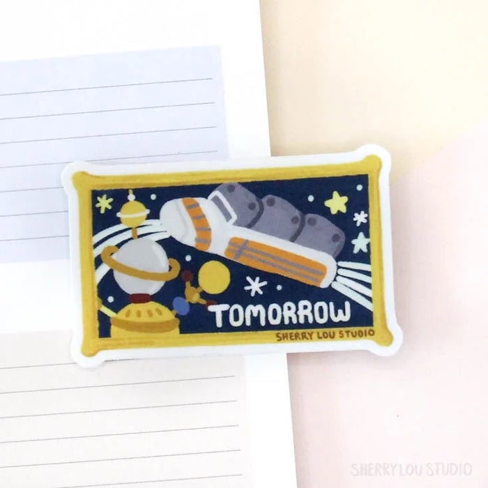 Tomorrowland Vinyl Sticker