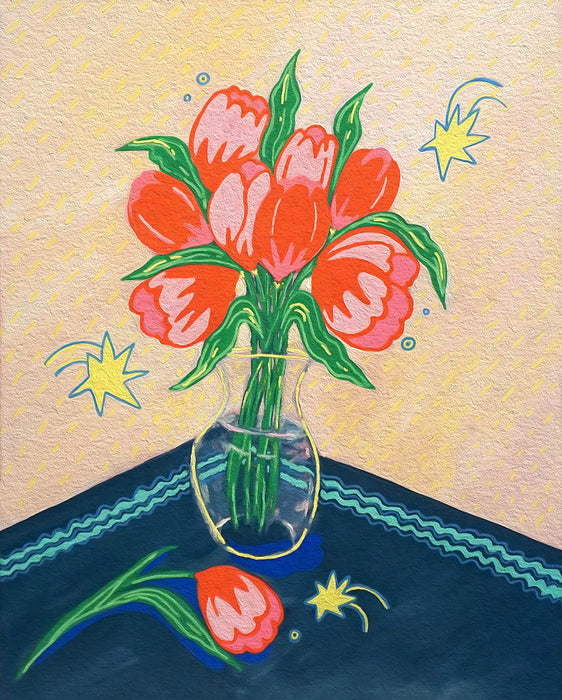 Tulip Still Life (4x5)