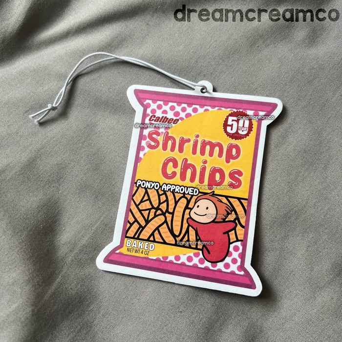 Ponyo Shrimp Chips Air Freshener