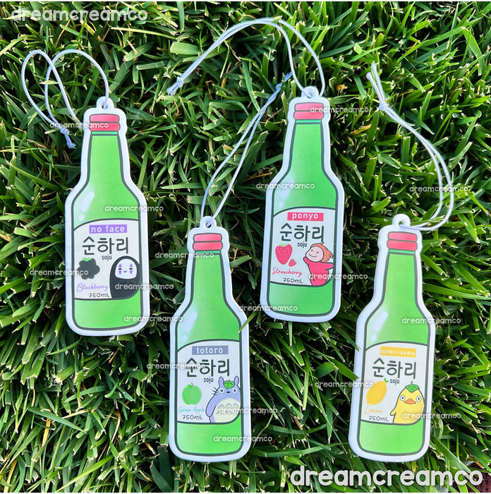 Soju Spirit Air Freshener - No Face