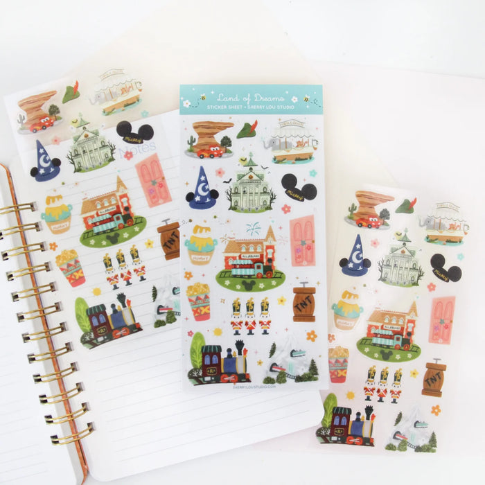 Land of Dreams Sticker Sheet