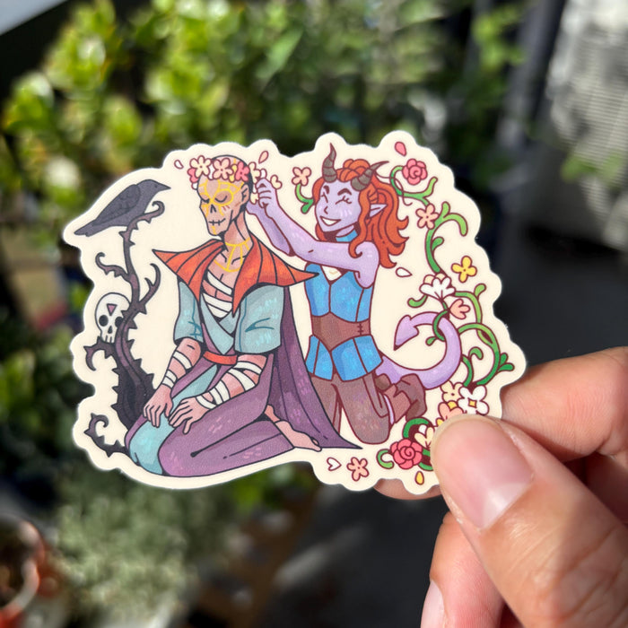 Withers and Arabella Sticker