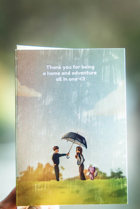 You and I Greeting Card