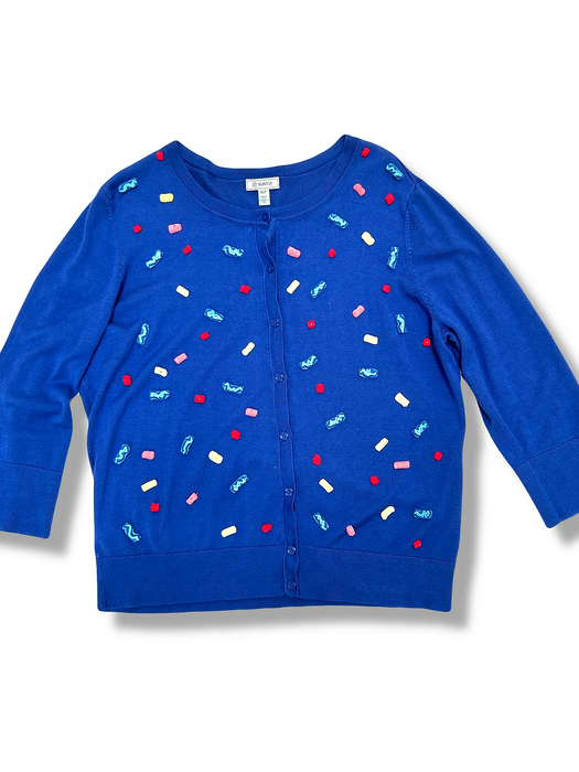 Candy Confetti Cardigan - XL Petite