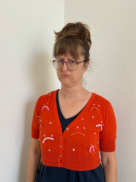 Unhappy Meal Cardigan - Medium