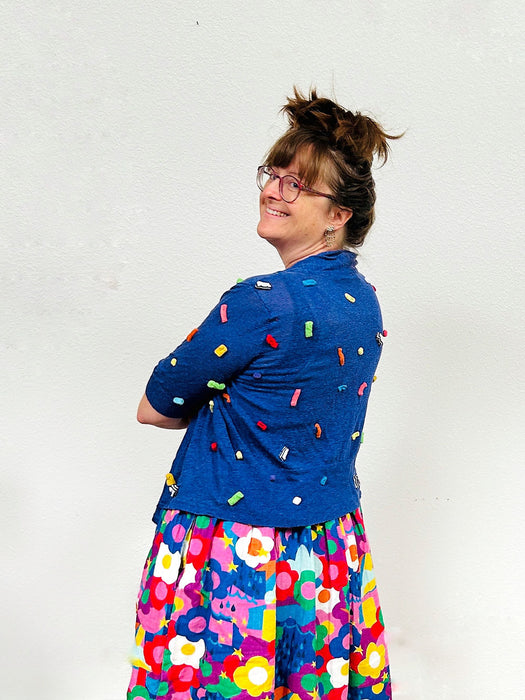Bingo Babe Confetti Shrug - XL