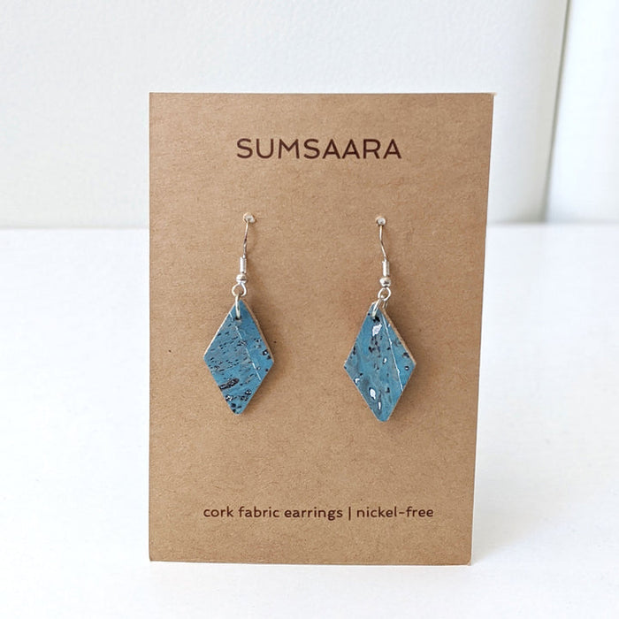 Cork Fabric Earrings