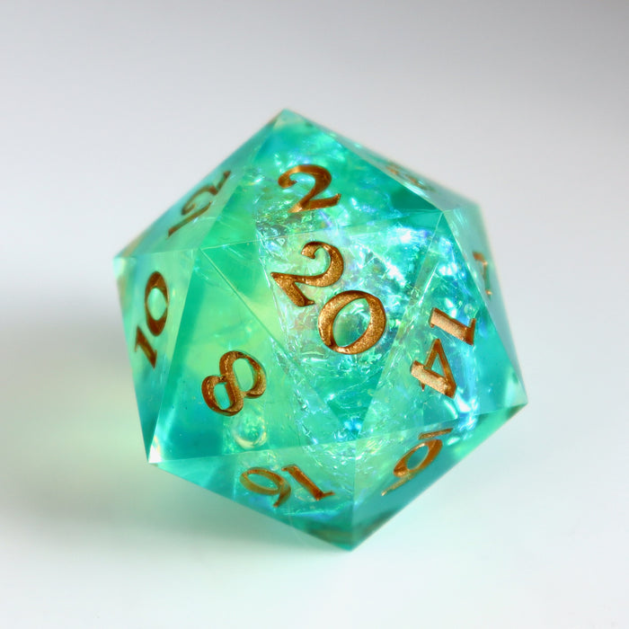 Handmade 30mm Resin D20