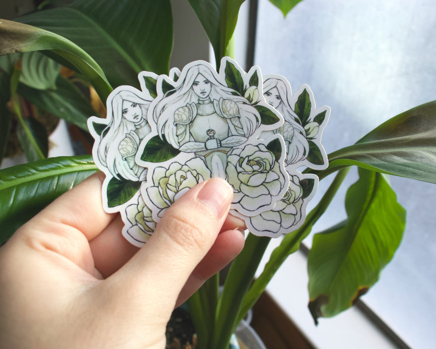 Gardenia Paladin Sticker