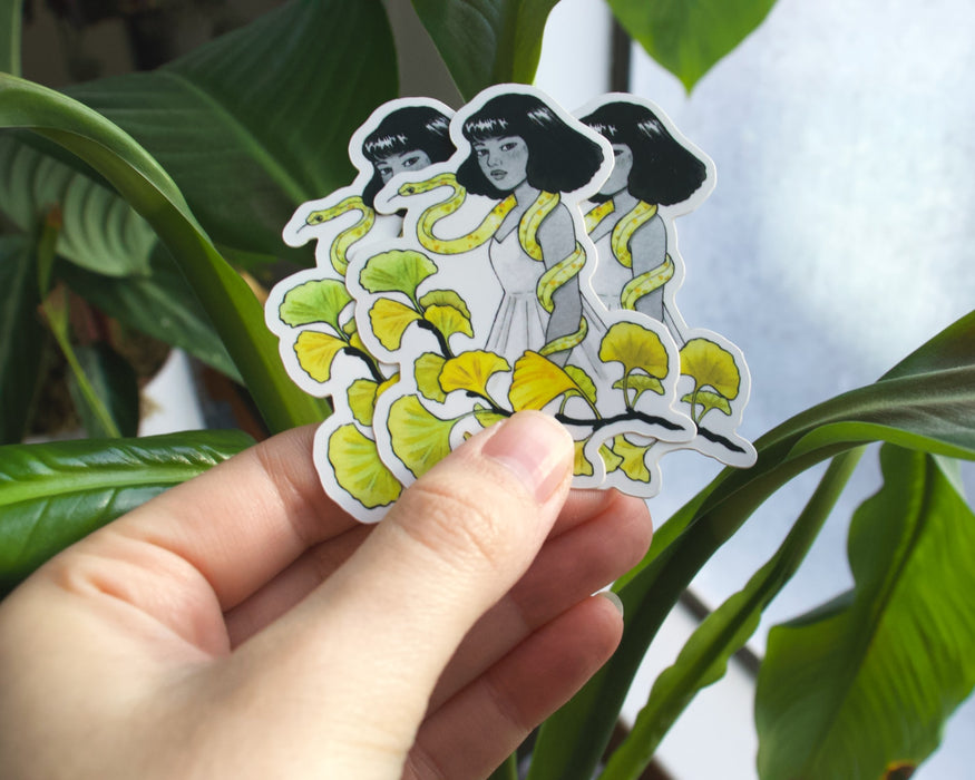 Gingko Druid Sticker