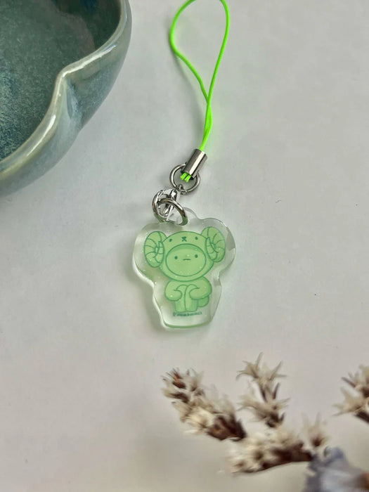 Zodiac Smiski Glitter Charm