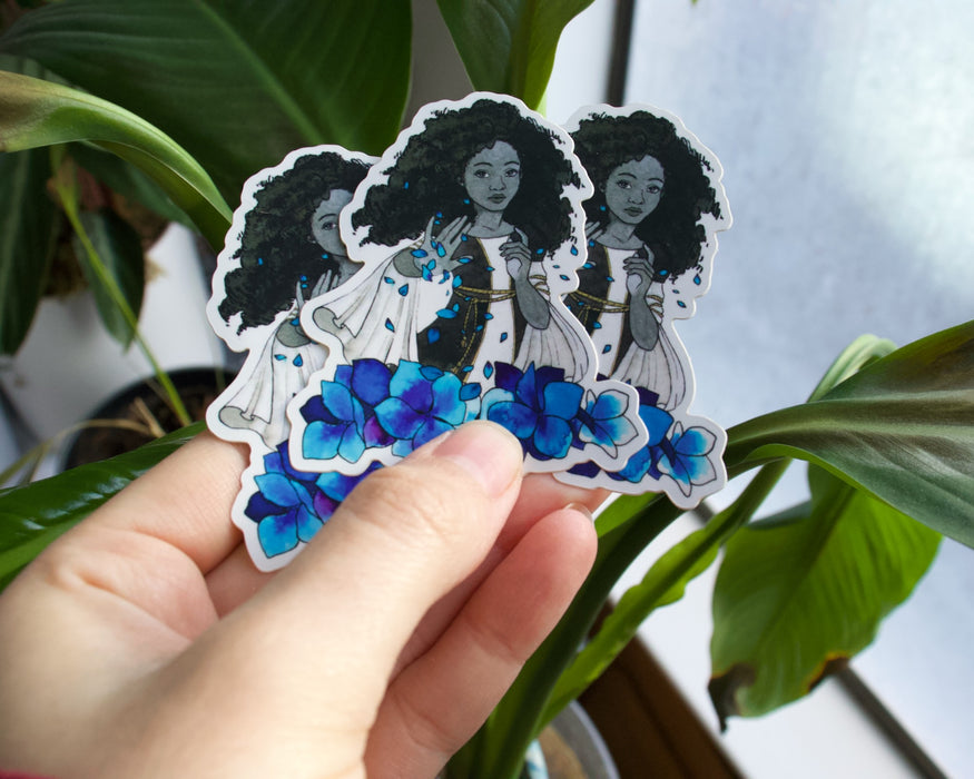 Hydrangea Sorcerer Sticker